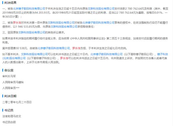 羅永浩敗訴 需賠償半導(dǎo)體公司278萬(wàn)元