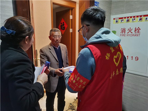 攝山村：學黨史、辦實事 小區(qū)反電詐宣傳不停歇